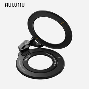 【AULUMU】G09 磁浮夜光手機支架指環扣 (雙面 MagSafe 磁吸)