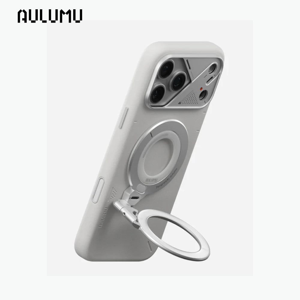 【AULUMU】G09 磁浮夜光手機支架指環扣 (雙面 MagSafe 磁吸)