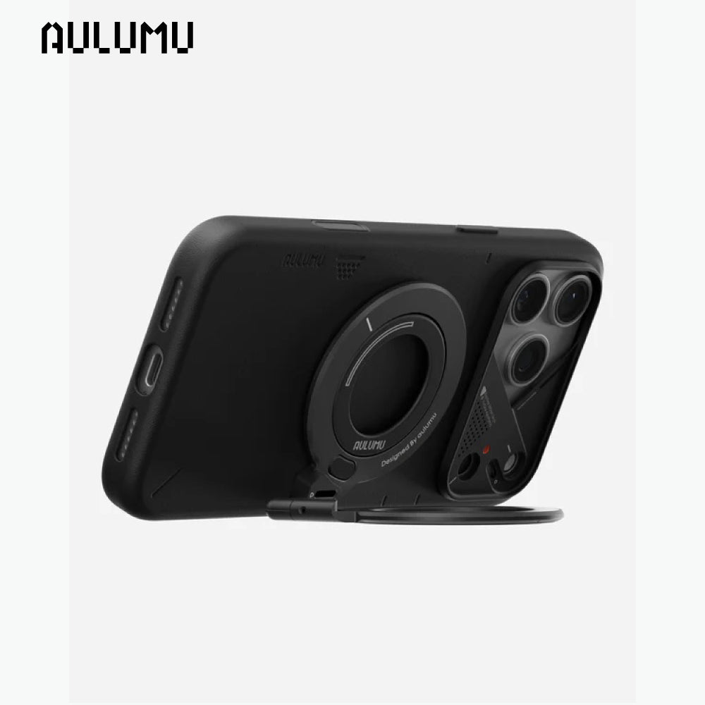 【AULUMU】G09 磁浮夜光手機支架指環扣 (雙面 MagSafe 磁吸)