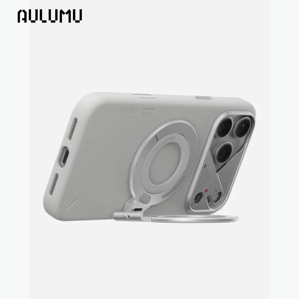【AULUMU】G09 磁浮夜光手機支架指環扣 (雙面 MagSafe 磁吸)