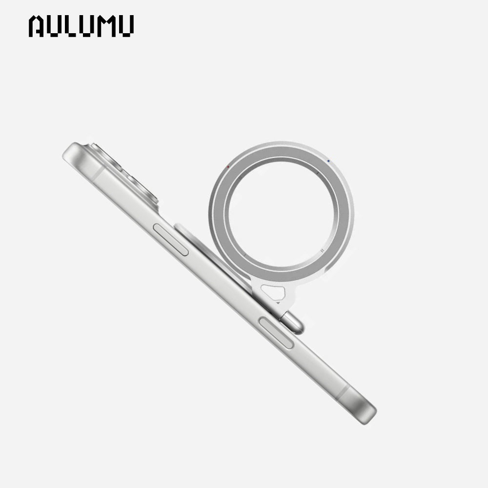 【AULUMU】G09 磁浮夜光手機支架指環扣 (雙面 MagSafe 磁吸)