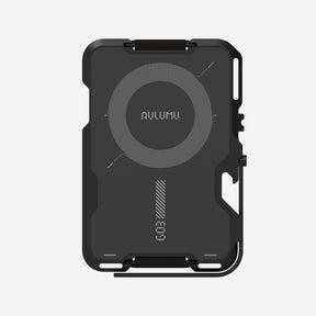 AULUMU｜G03 六合一快取磁吸手機卡夾-經典鋁合金-碳纖維