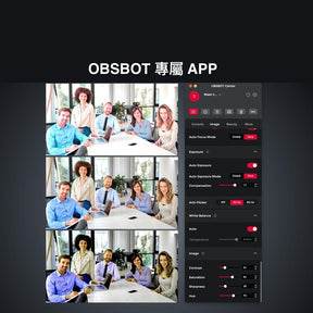 【OBSBOT MEET SE 】AI人臉辨識與手勢控制的 HD網路攝影機
