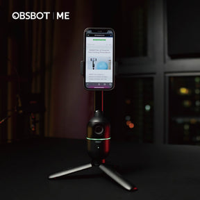 內建鏡頭折疊式AI人物跟拍手機雲台【OBSBOT Me】