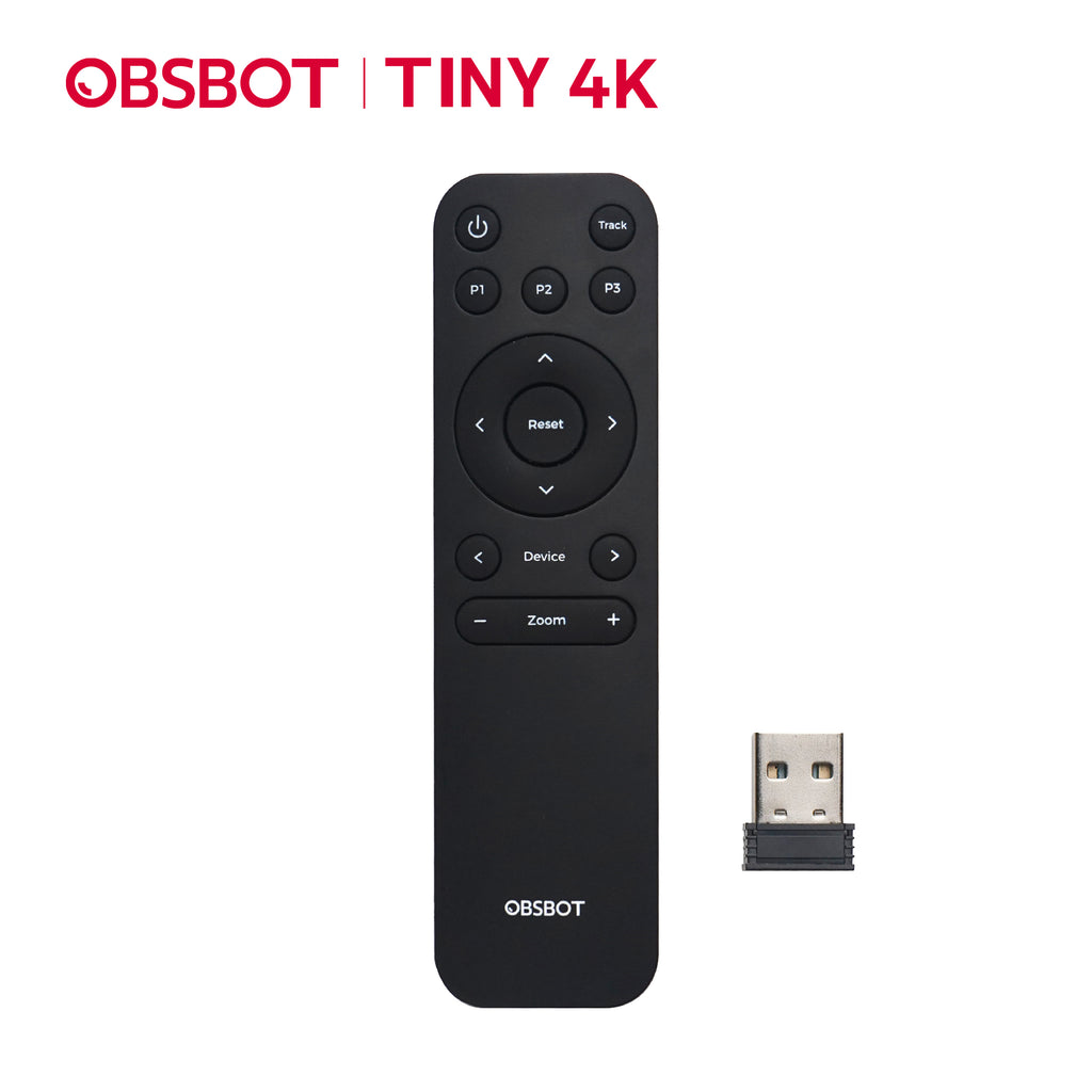 OBSBOT Tiny 4K｜OBSBOT Tiny 遙控器（適用MacOS & Windows系統）