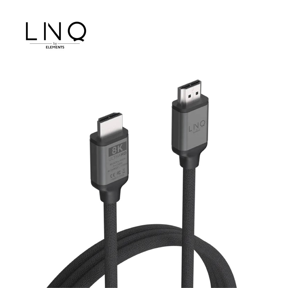 8K Ultra Certified 官方認證 超高清影音傳輸線 LINQ 8K/60Hz HDMI to HDMI Pro Cable - 200公分