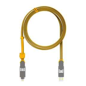 【200cm 自由充電】inCharge XL 終極版 六合一 100W PD快充傳輸線